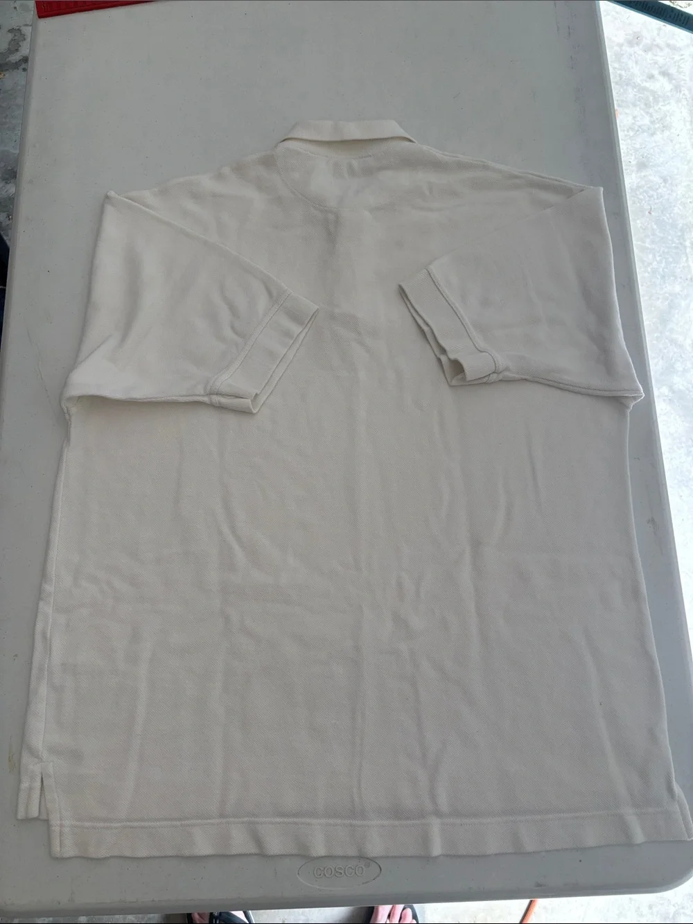 Levi's White Short-Sleeve Polo Shirt Jeans Wear